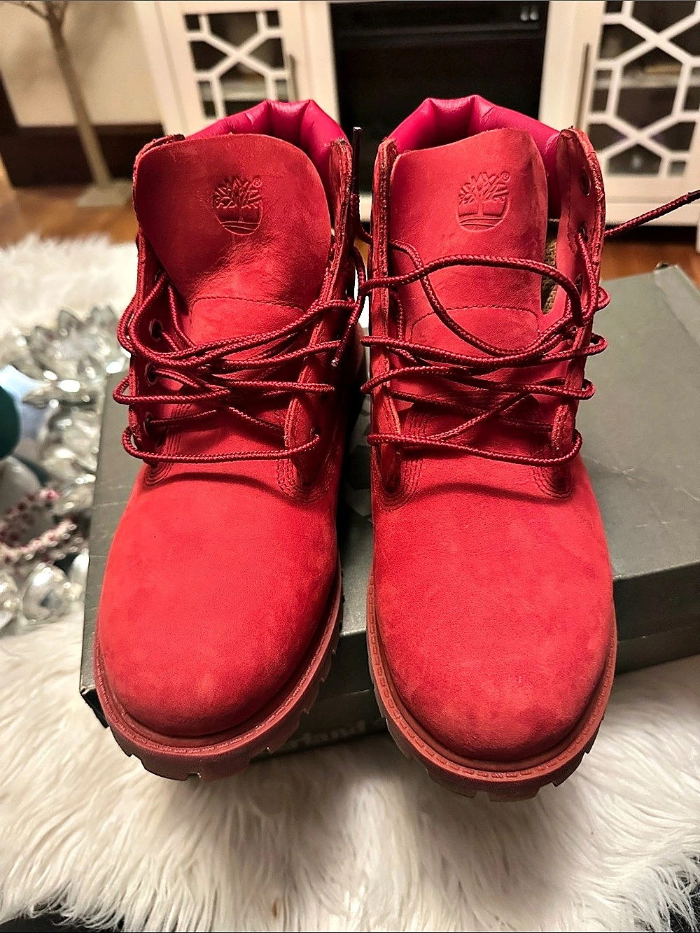Timberland Red Boots - Picture 8 of 9